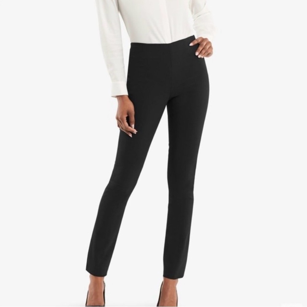MM Lafleur The Foster Pant Everstretch Grey Side Zip Dress Pants Office 0P